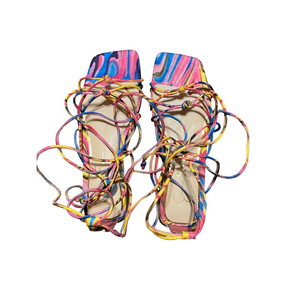 Jessica Simpson TIE UP SANDALS
